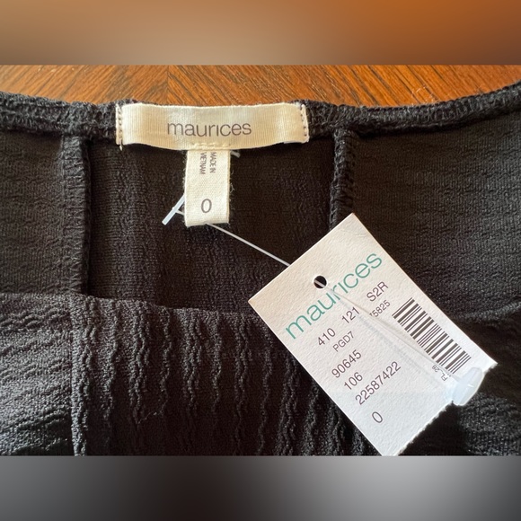 Maurices NWT Black A-Line Dress - Picture 2 of 4